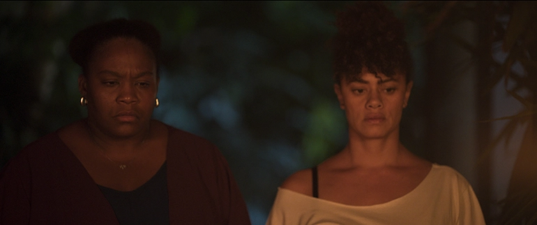 Mawusi Tulani e Ana Flavia Cavalcanti em cena de "Criadas"- Divulgação Vitrine Filmes