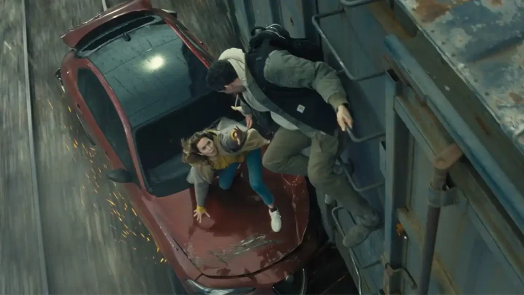 Emily Blunt e Josh O' Connor em cena de "Dia D"- Divulgação Universal Pictures