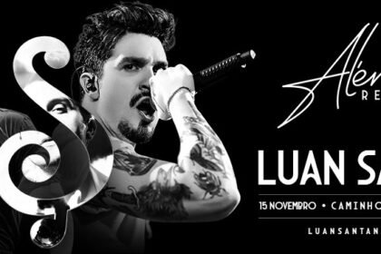 Luan Santana confirma grande show no Caminho Niemeyer; veja como comprar ingressos