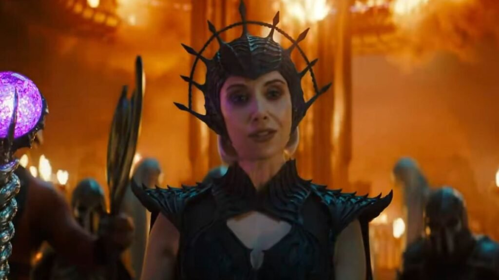 Allison Brie em cena de "Mestres do Universo"- Divulgação Sony Pictures