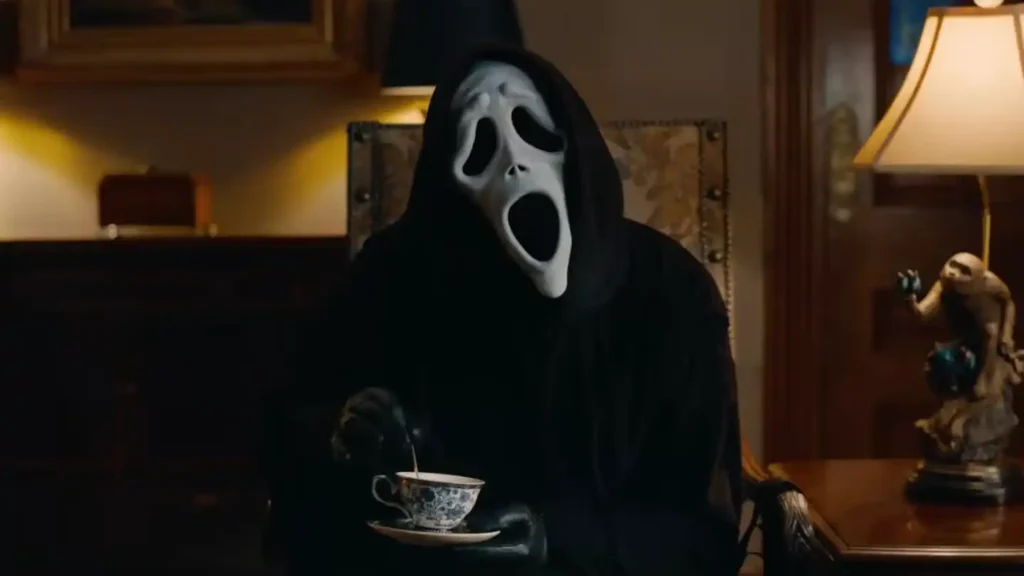 Ghostface em cena de "Todo Mundo em Pânico"- Divulgação Paramount Pictures