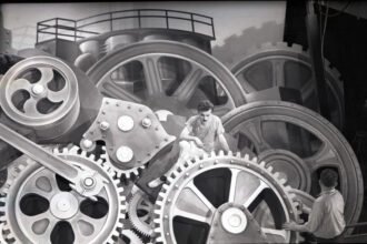 ‘Tempos Modernos’ é considerada a obra-prima de Chaplin (Crédito:Divulgação/Curta!)