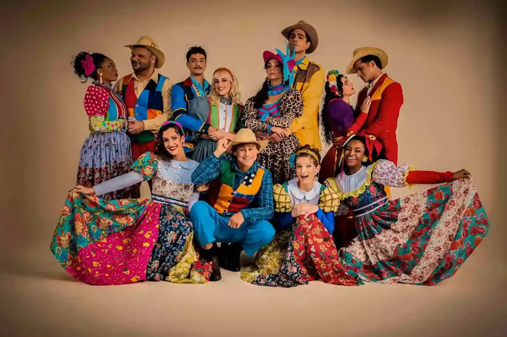 Elenco de "Festa no Arraial"- Divulgação Oficial