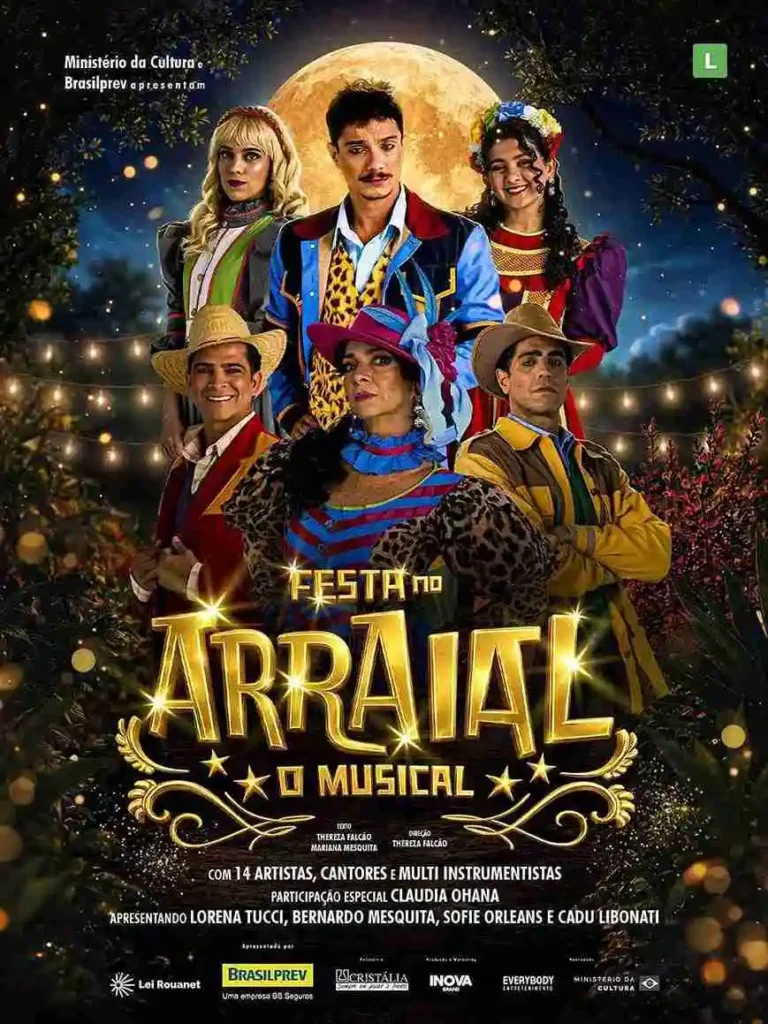 Cartaz oficial de "Festa no Arraial"- Divulgação Oficial
