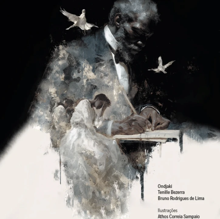 Um dos maiores abolicionistas brasileiros, Luiz Gama ganha novela gráfica inédita escrita por autores do Brasil e de Angola