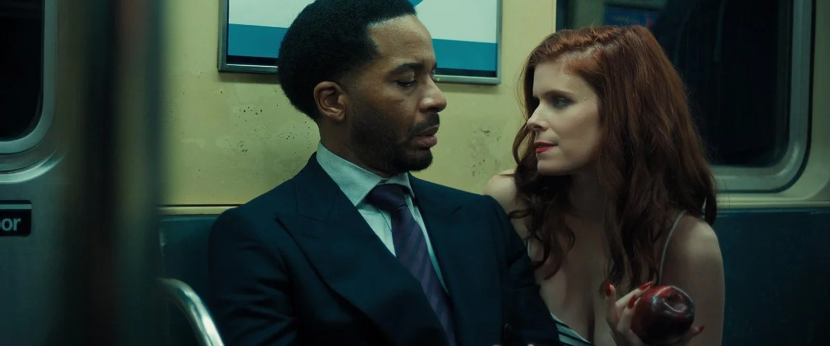 André Holland e Kate Mara em cena de "Desejo em Manhattan"- Divulgação Fimmelier+