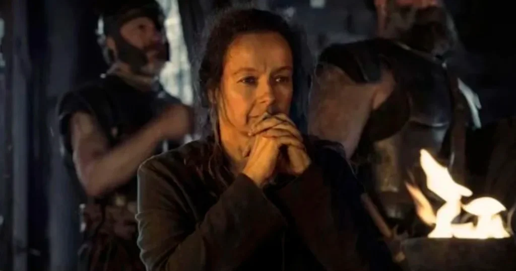 Samantha Morton em cena de "A Odisseia"- Divulgação Universal Pictures