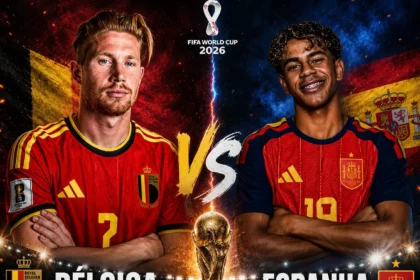 onde ver espanha x belgica