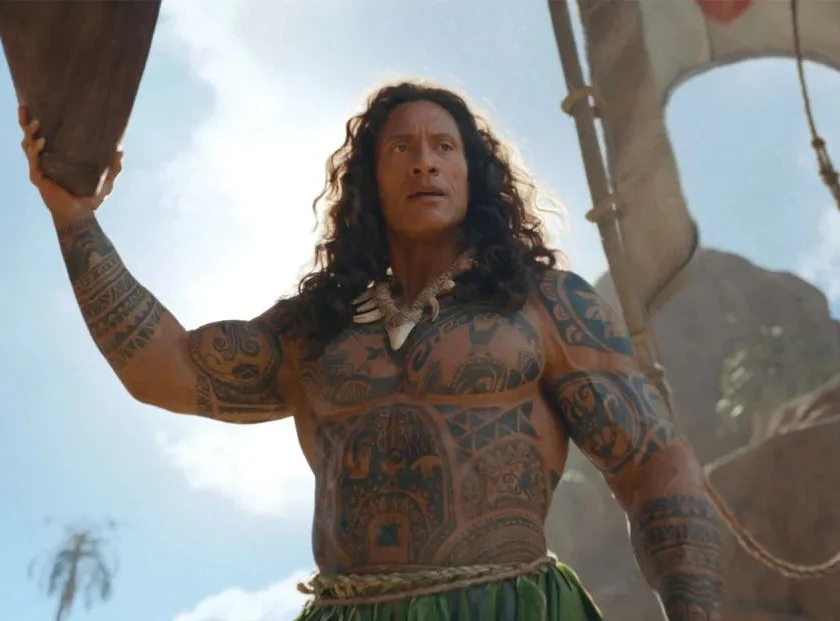 the rock moana