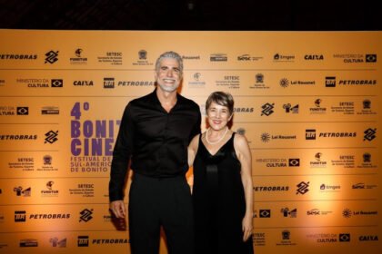 Reynaldo Gianecchini e Paulina García - Crédito: ©?Fotografando Bonito Festival Bonito CineSur reúne estrelas do cinema latino-americano em Mato Grosso do Sul