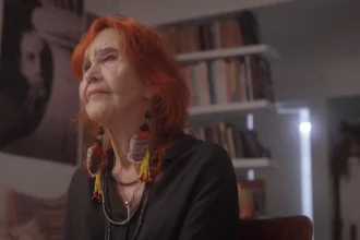 Helena Ignez em cena de "Nem Tudo é Paz e Amor"- Foto de Fábio Burtin