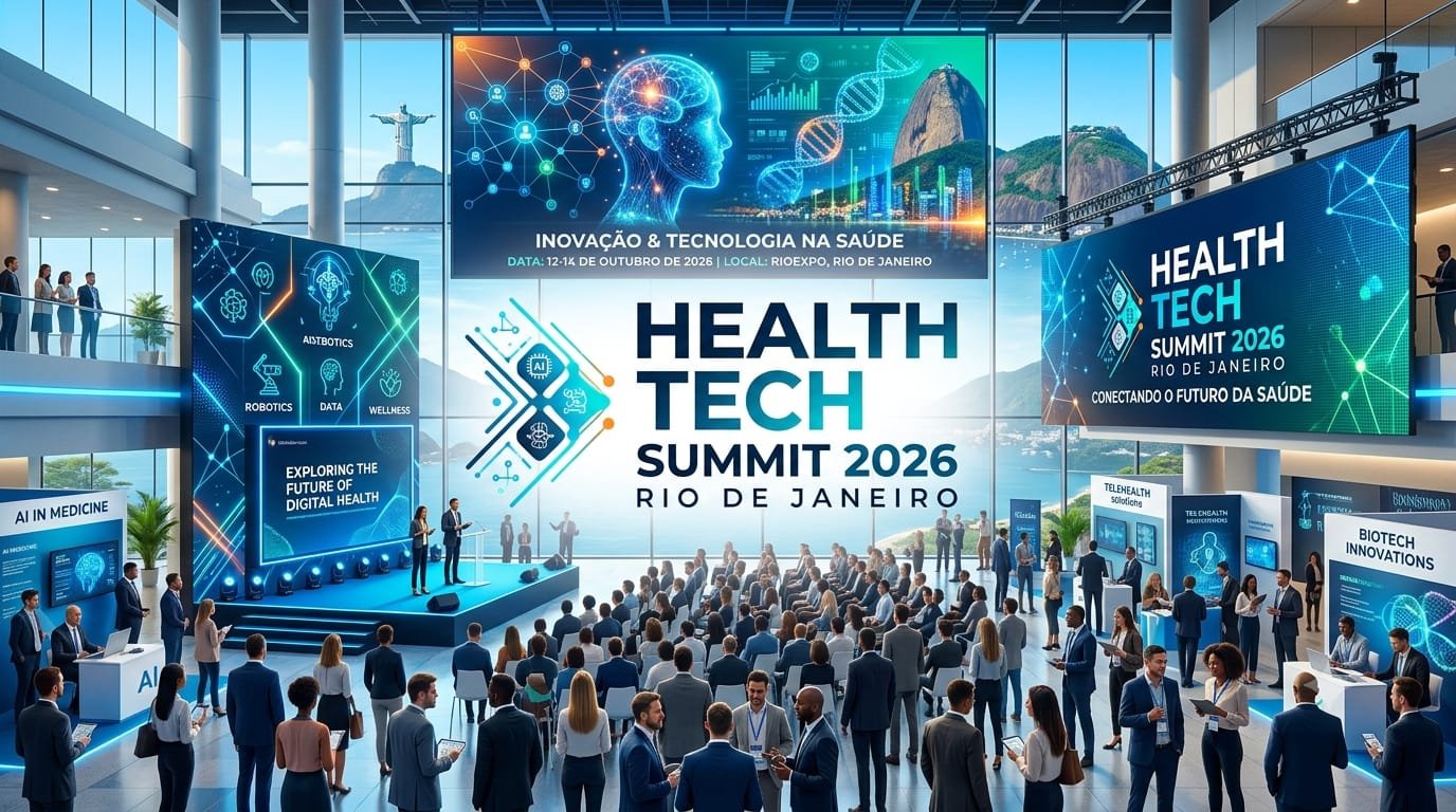 HealthTech Summit Rio, saúde digital Rio de Janeiro, evento saúde digital RJ, Assespro RJ 50 anos, congresso saúde digital, inteligência artificial na saúde, inovação em saúde Rio, tecnologia na saúde Brasil, Centro de Convenções RB1, HealthTech Rio, transformação digital saúde, medicina personalizada tecnologia, evento tecnologia Rio de Janeiro, mercado de saúde digital, tendências saúde digital