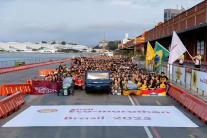 Shell Eco-marathon completa 10 anos no Brasil e reúne mais de 500 estudantes de cinco países no Pier Mauá, no Rio, entre 25 e 27 de agosto.