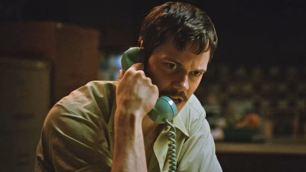 Bill Skarsgard, em cena de "Refém por um Fio"- Divulgação Pandora Filmes
