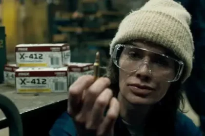 Lena Headey em cena de "Balística"- Distribuição ADRENALINA PURA+