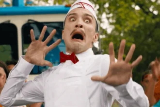 Ari Millen em cena de "O Sorveteiro"- Distribuição Diamond Pictures