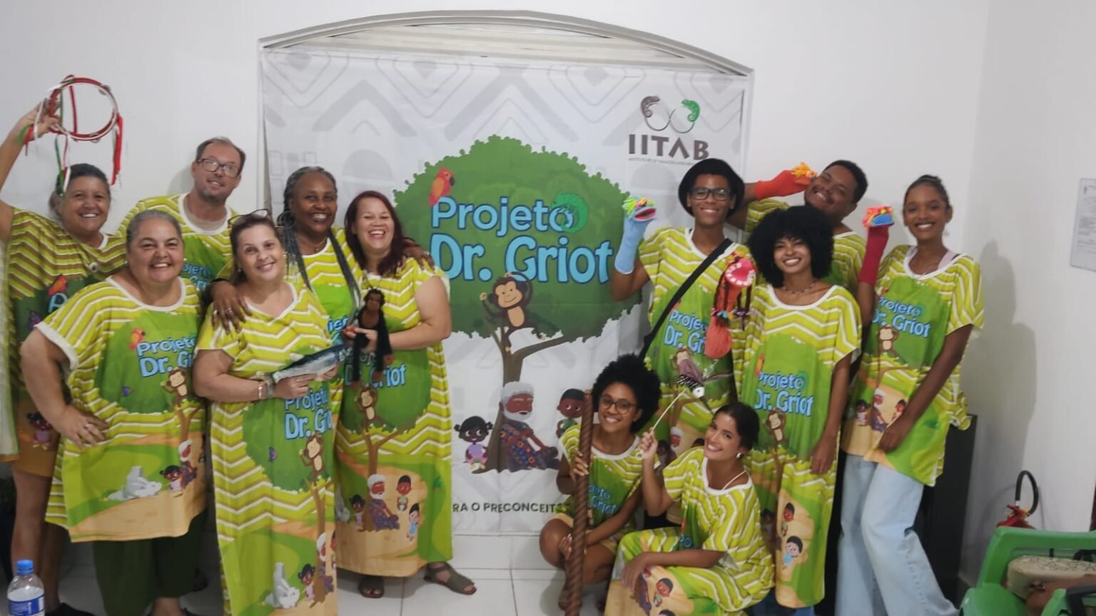 Ponto de Cultura do Afoxé Omo Ifá realiza curso gratuito de contação de histórias na Tijuca, valorizando a tradição oral e a cultura afro-brasileira
