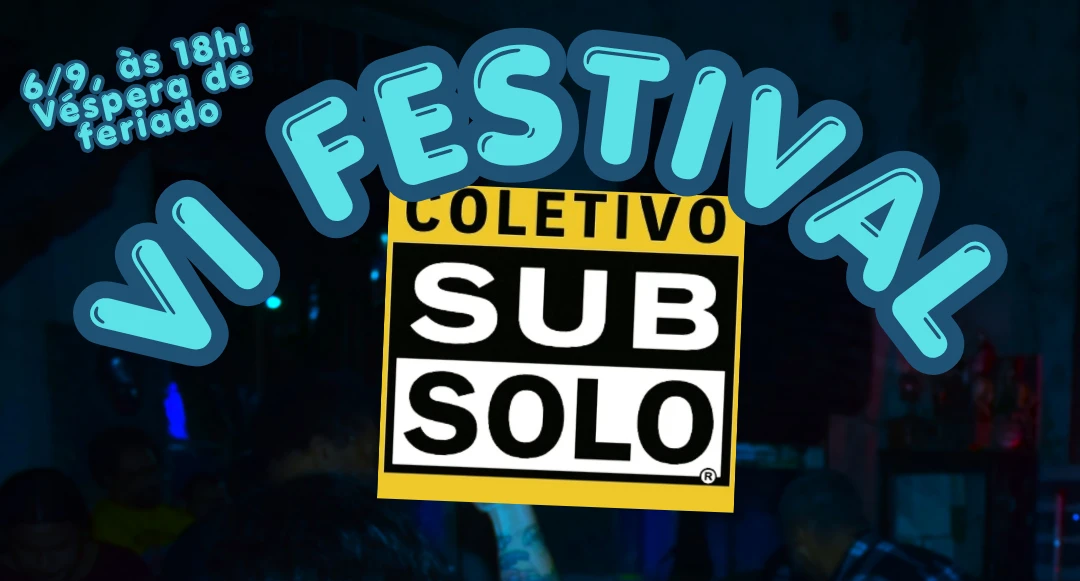 Coletivo Subsolo promove festival gratuito com quatro bandas independentes no Empório Encantado, na Zona Norte do Rio, neste domingo, 6 de setembro.
