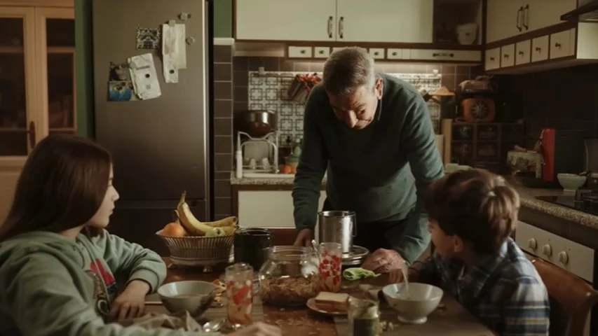 Gianni Di Gregorio em cena de "Querendo ou Não"- Divulgação Imovision