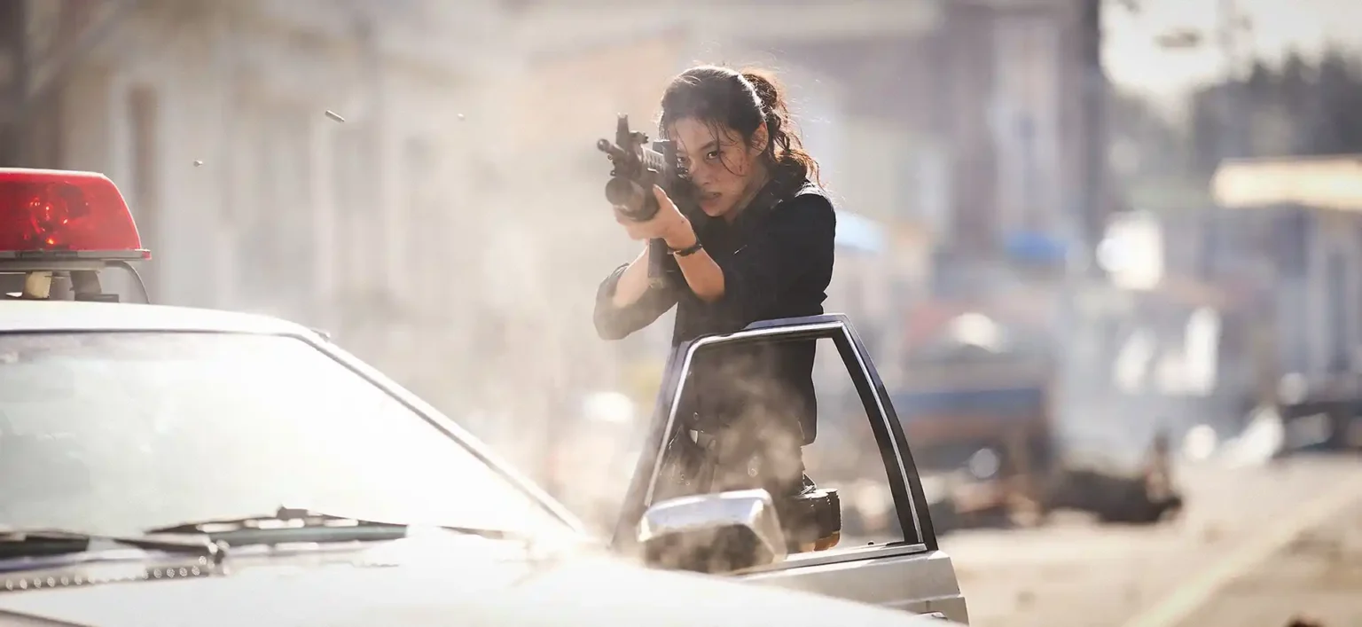 Jung Ho-yeon em cena de "Hope: O Primeiro Impacto"- Divulgação Imagem Filmes