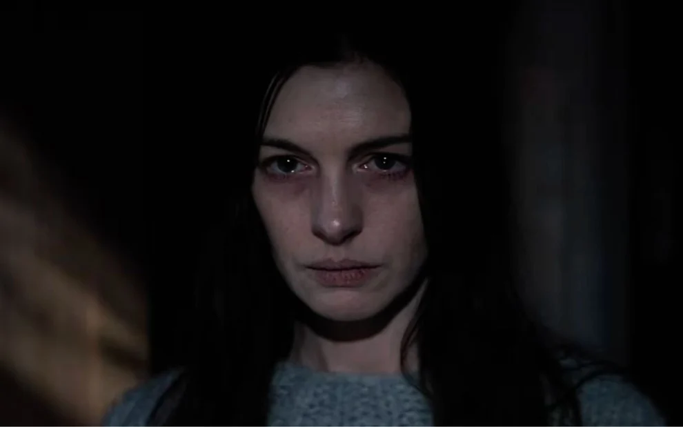 Anne Hathaway em cena de "Verity"- Divulgação Sony Pictures Br