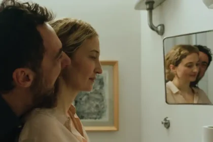 Alba Rohrwacher e Elio Germano em cena de "Três Vezes Adeus"- Divulgação Autoral Filmes
