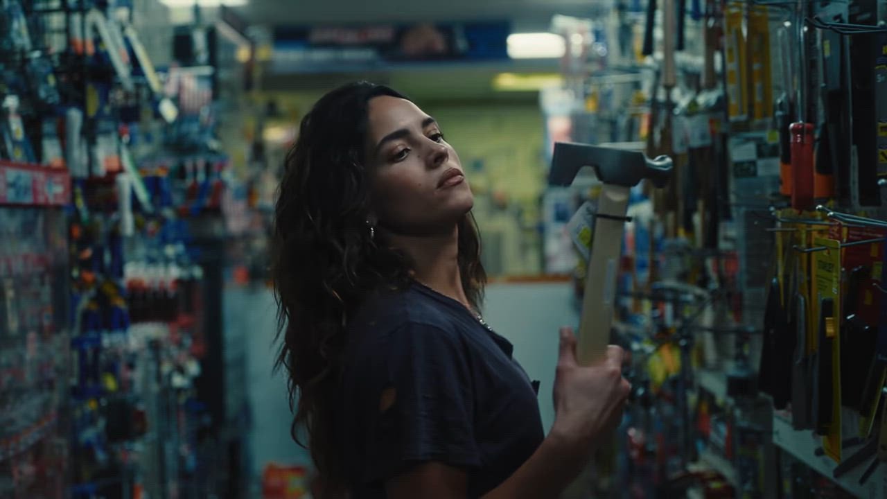 Adria Arjona em cena de "Protocolo de Extermínio"- Divulgação Diamond Filmes Br