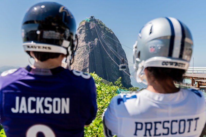 nfl patota Foto: divulgação/Parque Bondinho Pão de Açúca