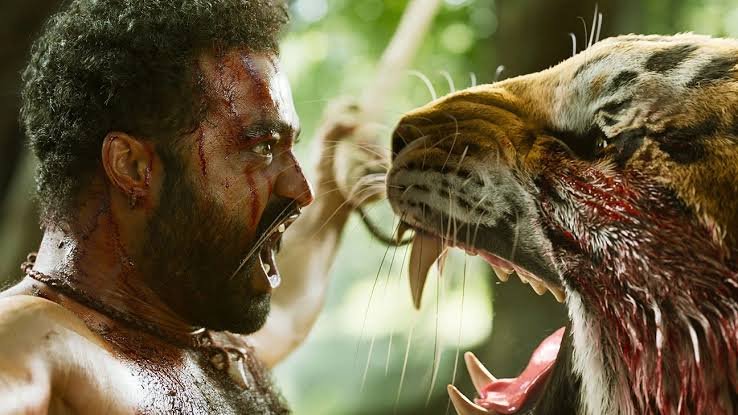 N. T. Rama Rao Jr. em cena de 'RRR'- Divulgação Netflix