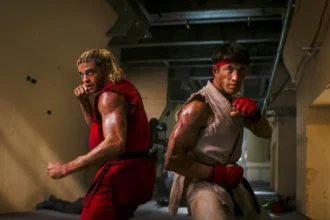 Noah Centineo e Andrew Koji em cena de "Street Fighter"- Divulgação Paramount