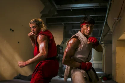 Noah Centineo e Andrew Koji em cena de "Street Fighter"- Divulgação Paramount