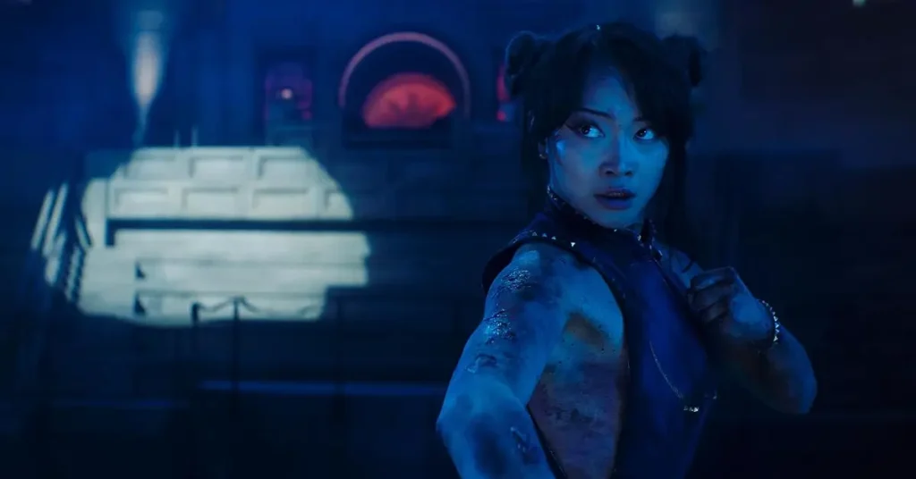 Callina Liang em cena de "Street Fighter"- Divulgação Paramount