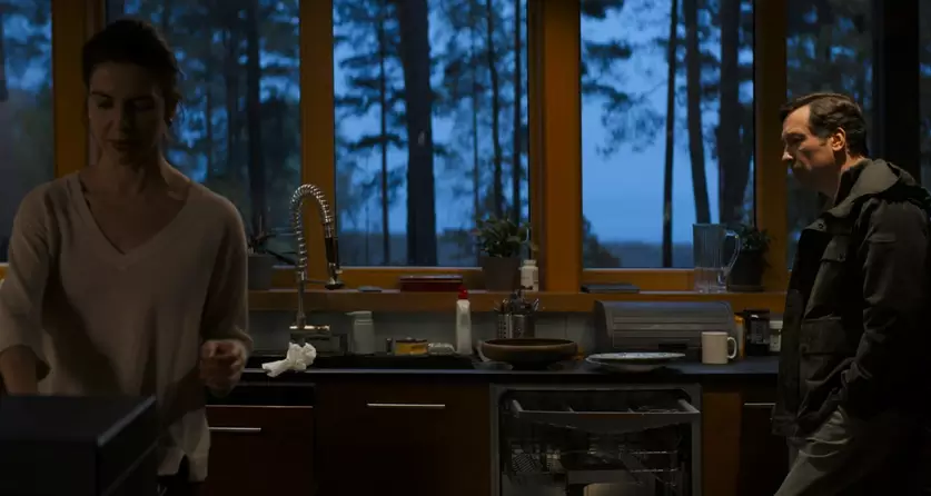 Dmitri Mazourov e Iris Lebedeva em cena de "Minotauro"- DIvulgação Mostra SP