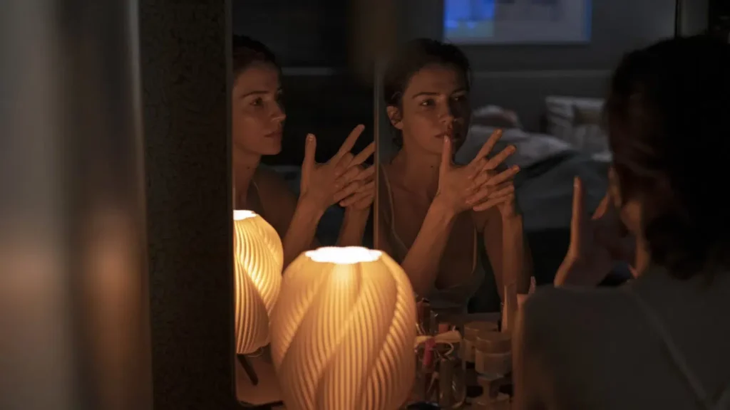 Iris Lebedeva em cena de "Minotauro"- DIvulgação Mostra SP
