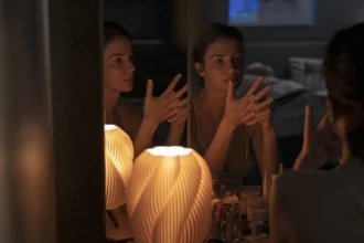 Iris Lebedeva em cena de "Minotauro"- DIvulgação Mostra SP