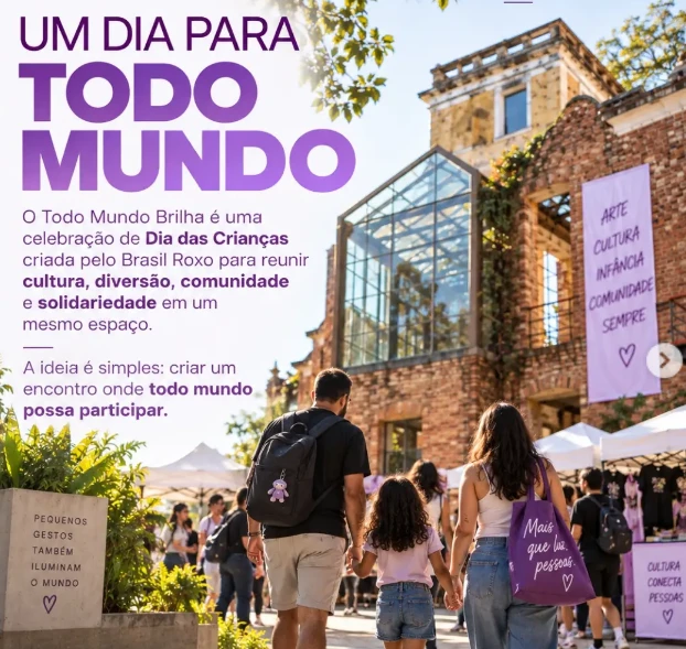 A Cinesystem criou uma campanha em que você doa um brinquedo novo ou em bom estado e recebe um ingresso para usar no cinema em novembro. E tem mais: no dia 10 de outubro, o Parque Glória Maria, em Santa Teresa, recebe o Todo Mundo Brilha, com K-pop, apresentações, feira, comida coreana e ações de saúde.